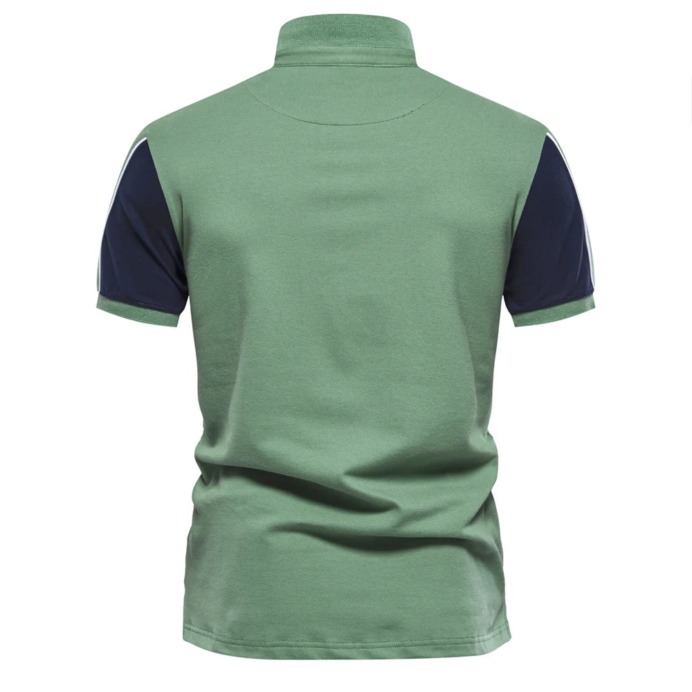 Premium Herren Poloshirt Aus Baumwolle Für Perfektem Halt