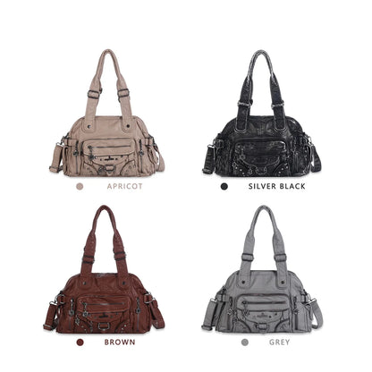 Damen-Handtasche Großes Fassungsvermögen Mit Top-Handle Stil Und Weiche Verarbeitung