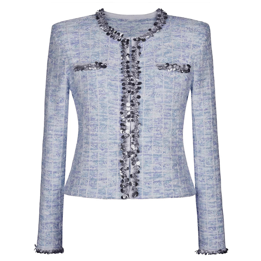 Eleganter Damen-A-Linien-Rock mit hohem Bund und Patchwork-Design im minimalistischen Stil