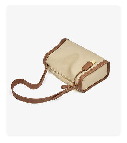 Female Shoulder Bag Aus Cowhide Leather Vintage Soft Messenger Crossbody