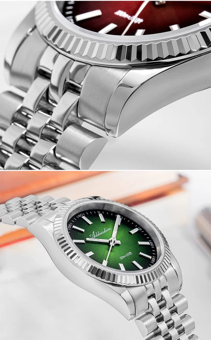 Herren-Quarzuhr mit Jubilee-Armband und Saphirglas