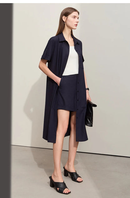 Minimalismus Modische Casual Shorts für Frauen