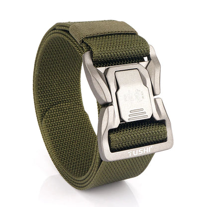 VATLTY New 4.3cm Tactical Outdoor Belt Tight Nylon Aluminum Buckle Quick Release Men's Military Belt Casual Wide Waistband Male
