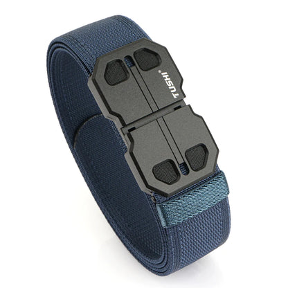 Herren-Gürtel 34mm Breite Mit Magnetverschluss Aus Nylon Für Alltag Und Freizeit Robust