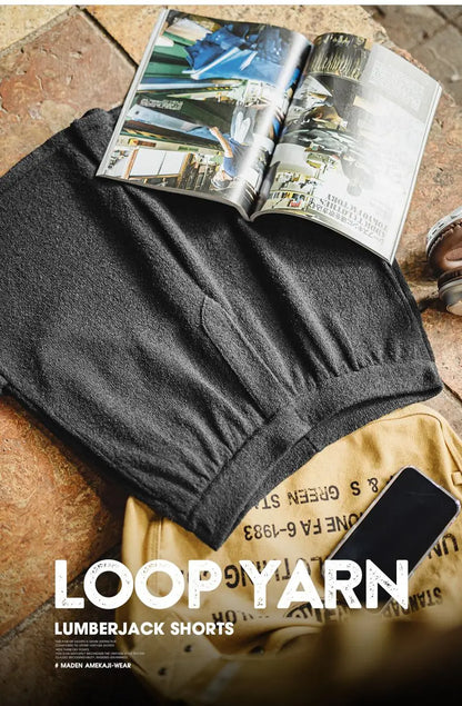 Herren Shorts im lässigen Stil mit elastischem Bund und Taschen