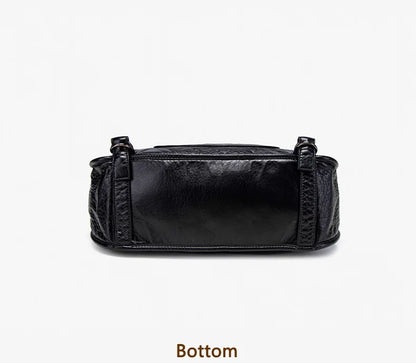 Damen-Handtasche aus weichem Leder mit Mehrfachfächern Große Umhängetasche mit Top-Griff