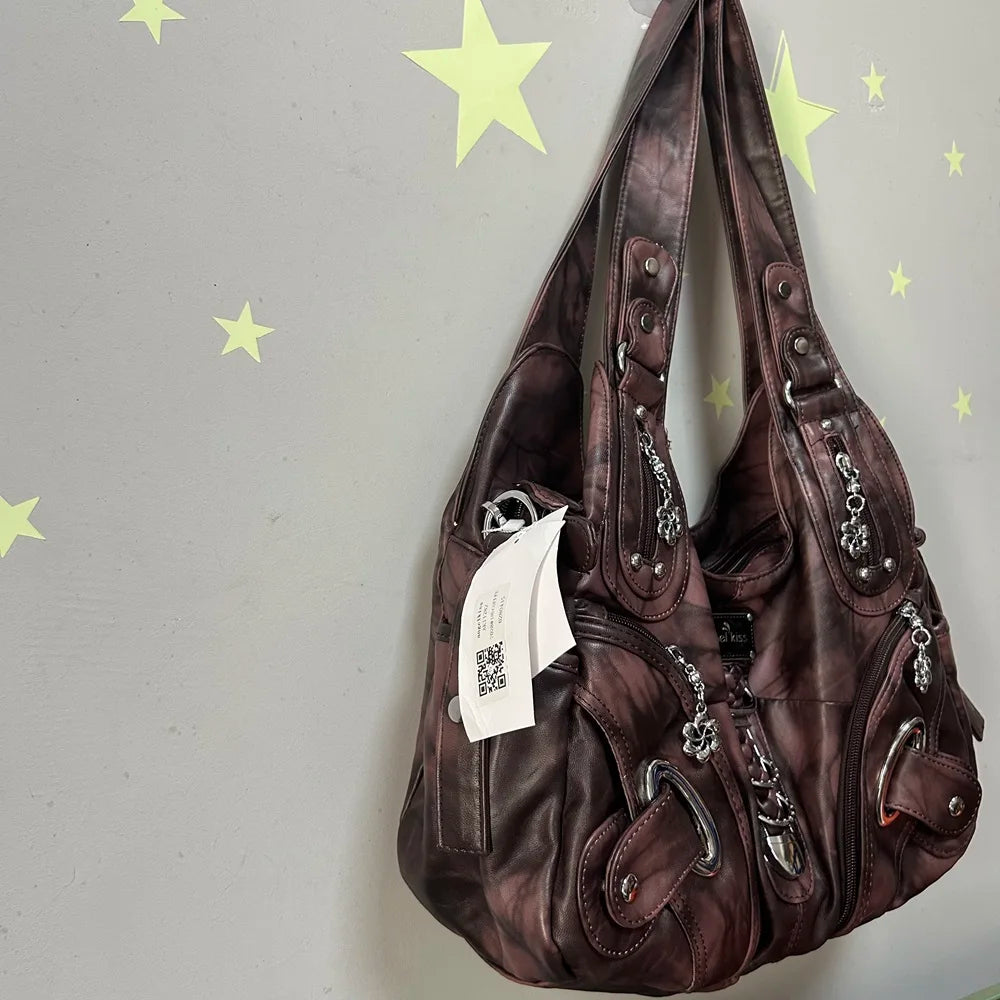 Damen-Handtasche Großes Volumen mit Top-Griff Vielseitiger Alltagsbegleiter Für Jeden Tag