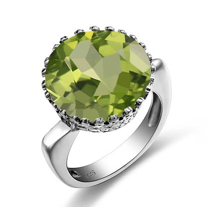 Damen-Ring aus Sterling Silber 925 mit Mystic-Topas Stein in 15x15 mm Größe elegant glänzend und langlebig