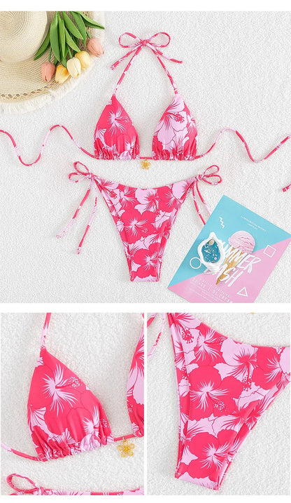 Sexy Damen-Bikini-Set im brasilianischen Stil – ideal für Strand und Pool