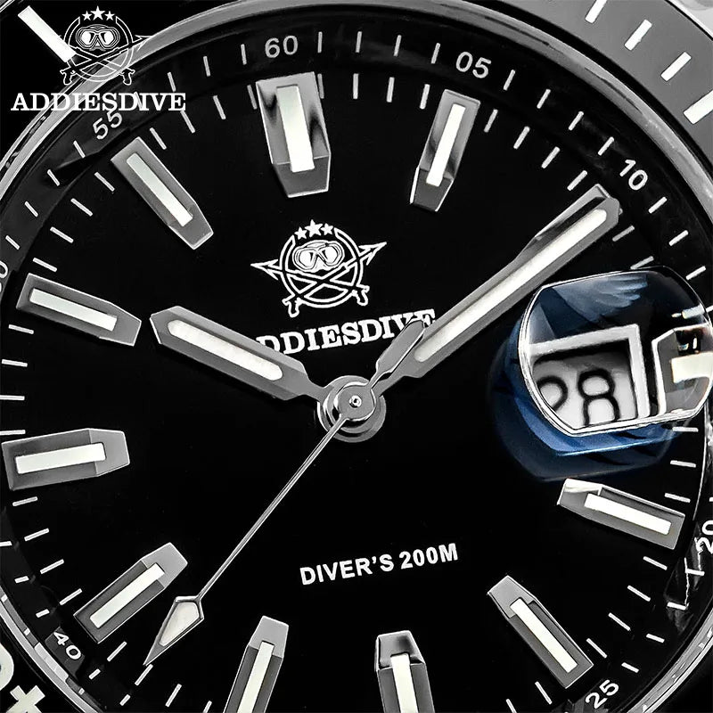 Herren-Sportuhr 41 mm aus 316L-Edelstahl mit 20 Bar