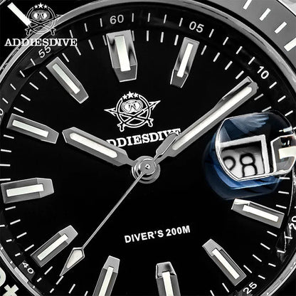 Herren-Sportuhr 41 mm aus 316L-Edelstahl mit 20 Bar