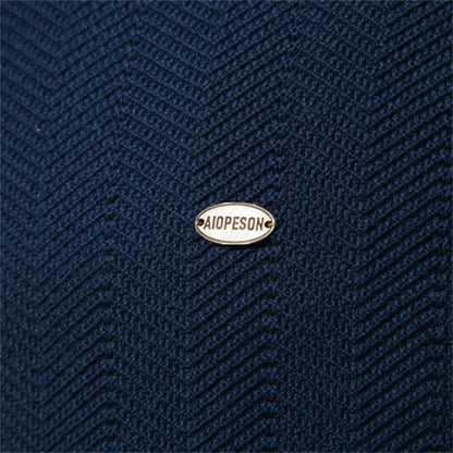 Herren Pullover aus Baumwolle mit lässigem Drop-Hülsen-Design für den Winter