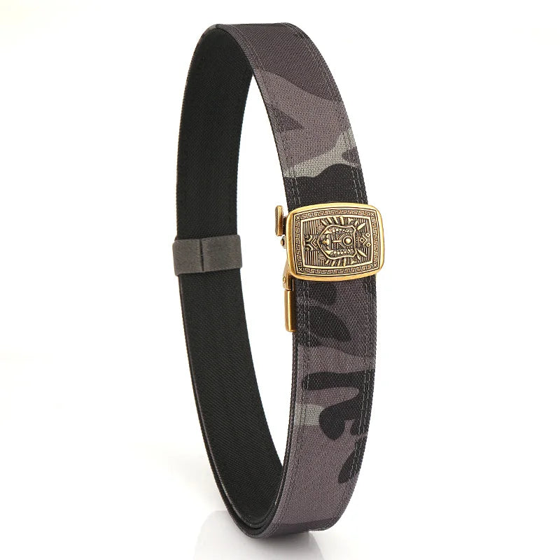 VATLY Retro Rigid Tactical Gürtel Herren Nylon Schnellverschluss Duty Hose