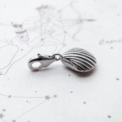 Damen-Charm-Anhaenger Muschel Strand aus Sterlingsilber
