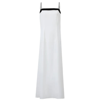 Stylisches Sommerdamenkleid Mit Farbblock Und Bequemem Sitz Für Damen