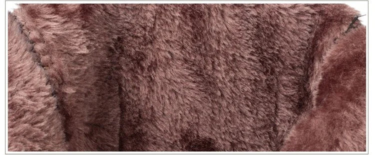 AIYUQI Women Genuine Leather Winter Wool 2025 New High Heel High Boots Big Size 41 42 43 Warm Snow Boots Women