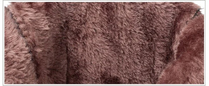 AIYUQI Women Genuine Leather Winter Wool 2025 New High Heel High Boots Big Size 41 42 43 Warm Snow Boots Women