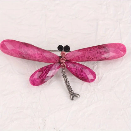 Brosche Libelle Vintage Insekt Tier Mode Anstecknadel Damen