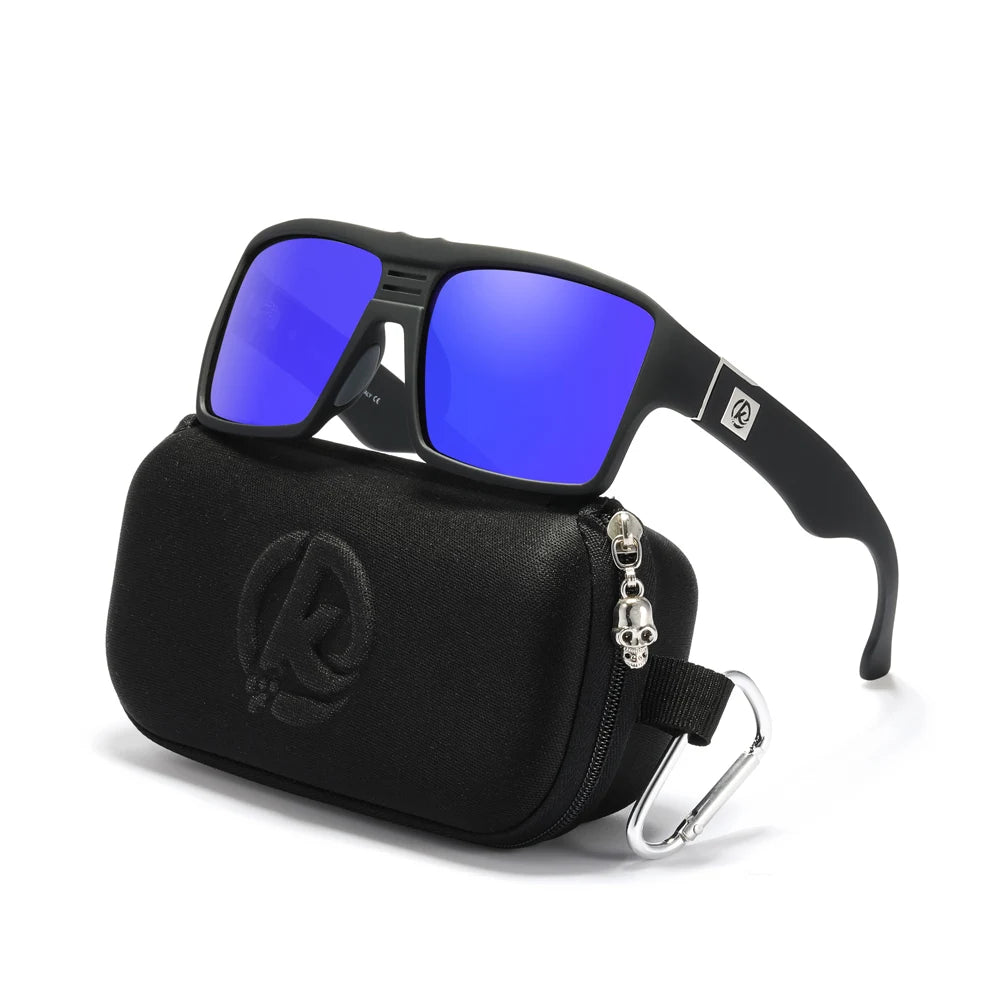 Sonnenbrille quadratisch polarisiert schlagfest antireflektierend Cat.3 Herren