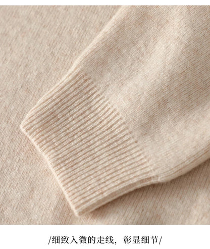 2024 neue Mode Wolle Strickjacke Mantel Top Herren Revers Business Casual Strickpullover Trend Hot Frühling und Herbst gestreift Langarm