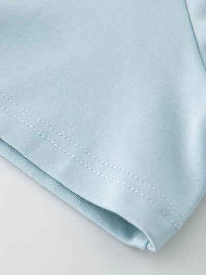 Damen-Colorblock-T-Shirt in Übergröße mit kurzen Ärmeln und figurformendem Design – sportlich und retro für den Alltag