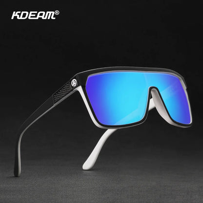 Sonnenbrille einteilig polarisiert UV400 5-Scharnier Herren