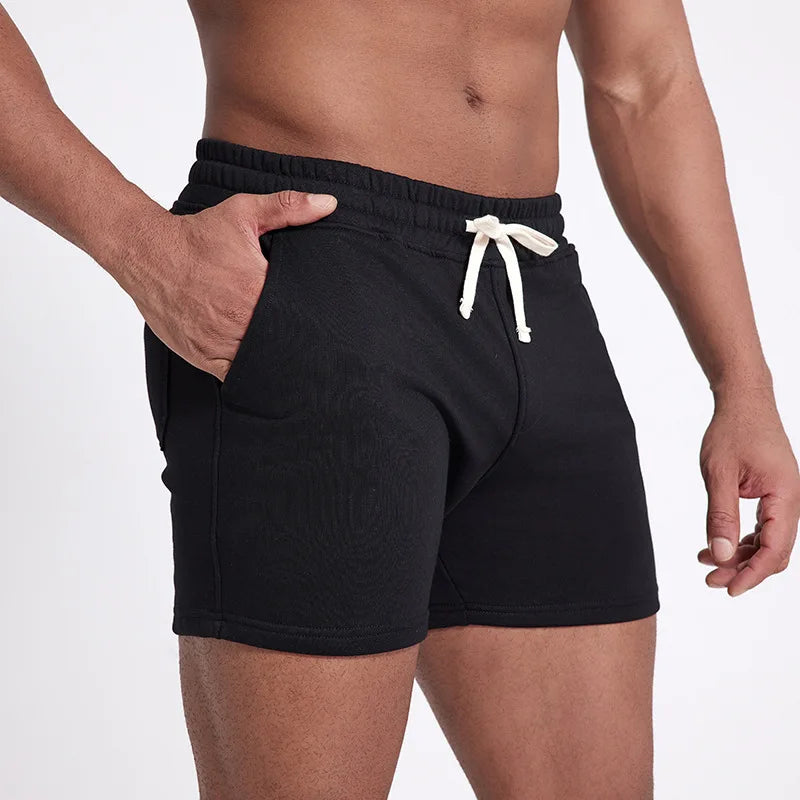 Lässige Herren-Arbeitsshorts mit mehreren Taschen und mittlerer Länge – ideal für den Sommer.