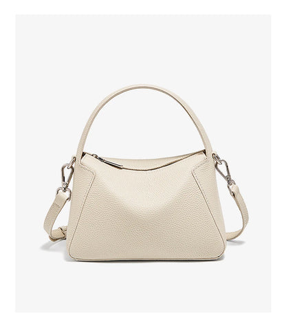 Damen-Handtasche aus Rindleder kompakt und vielseitig ideal für Beruf Alltag und Büro