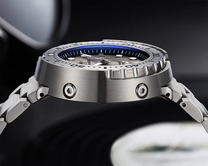 Herren-Tuna-Taucheruhr mit Automatikwerk und 300 m Tiefe
