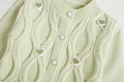 Mädchen Outfit Set aus Einfarbigem Pullover und dünnem Rock für Herbst