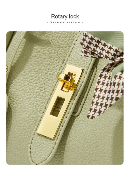 Damen Handtasche aus Split-Leder im Crossbody-Stil Luxus