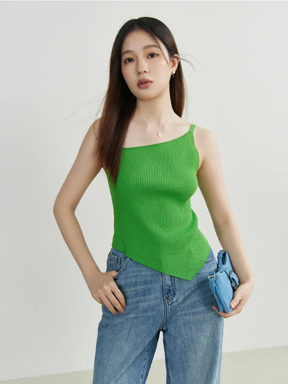 Zweifarbiges, vielseitiges Damen-Sommer-Shirt mit Puffärmeln und erfrischendem Design