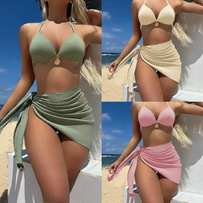 Sexy Push-Up-Bikini-Set für Damen – Brasilianischer Stil für Strand und Pool