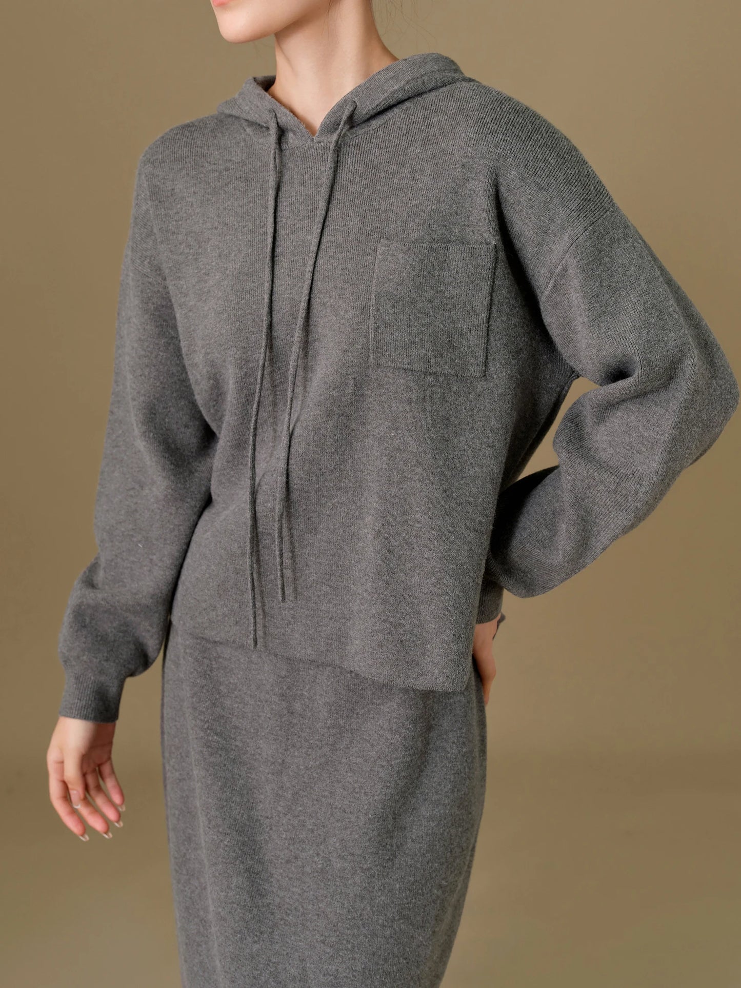 Damen-Chiffonbluse im Preppy-Stil mit Navy-Kragen und langen Ärmeln – ideal für den Frühling