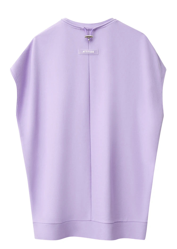 Damen T-Shirt im minimalistischen Stil mit lässigen kurzen Ärmeln