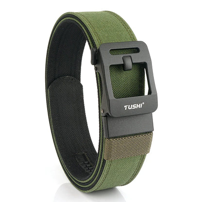 VATLY EDC Rigid Gürtel Herren Nylon Tactical Gun Belt Automatik-Schnalle