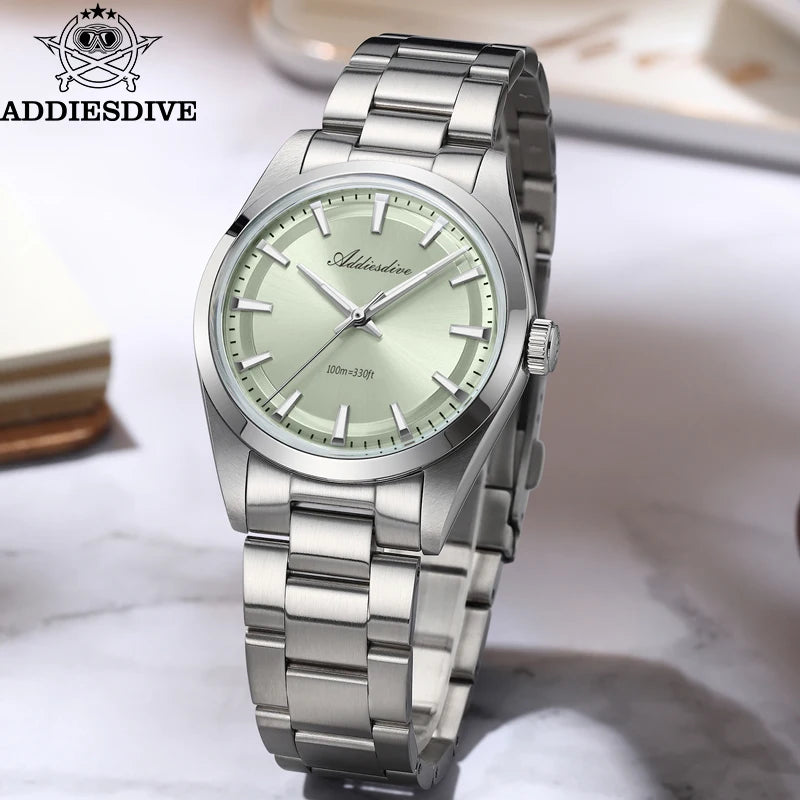 Herren-Sportuhr 36 mm mit Bubble-Glas und BGW9-Leuchtwerk