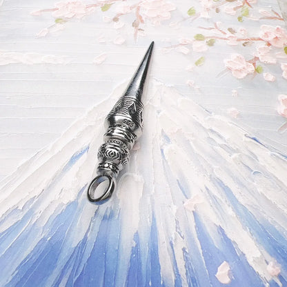 Damen-Anhänger Mystischer Kegel ethnisch Rebel aus Sterlingsilber