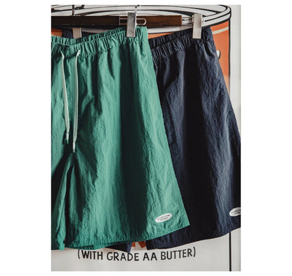 Herren Shorts im sportlichen Funktionsstil mit elastischer Taille und Taschen