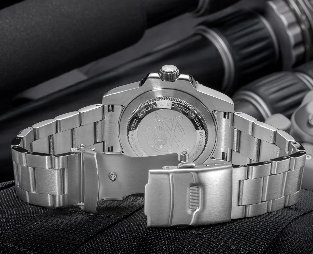Herren-Taucheruhr mit Keramiklünette und NH35A-Automatikwerk