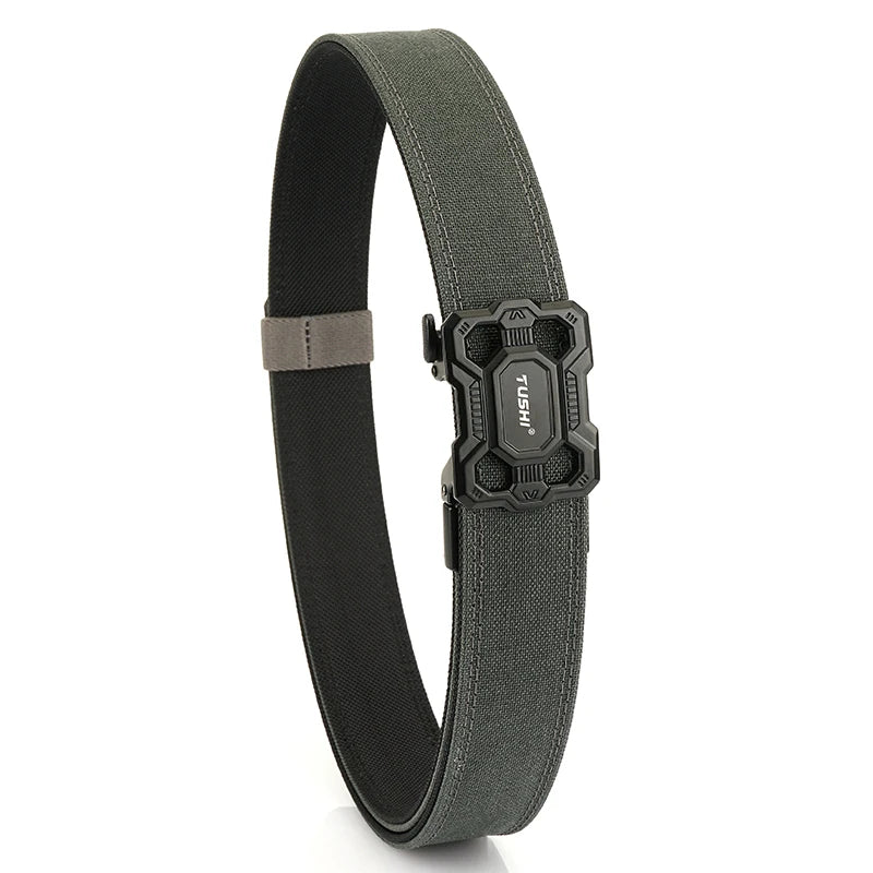 Herren-Taktischer Gürtel aus Nylon mit Robuster Metall-Schnalle Länge 110 bis 120 cm