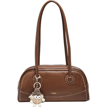 Damen Handtasche Aus PU Leather Simple Retro Stil Für Casual Commuting