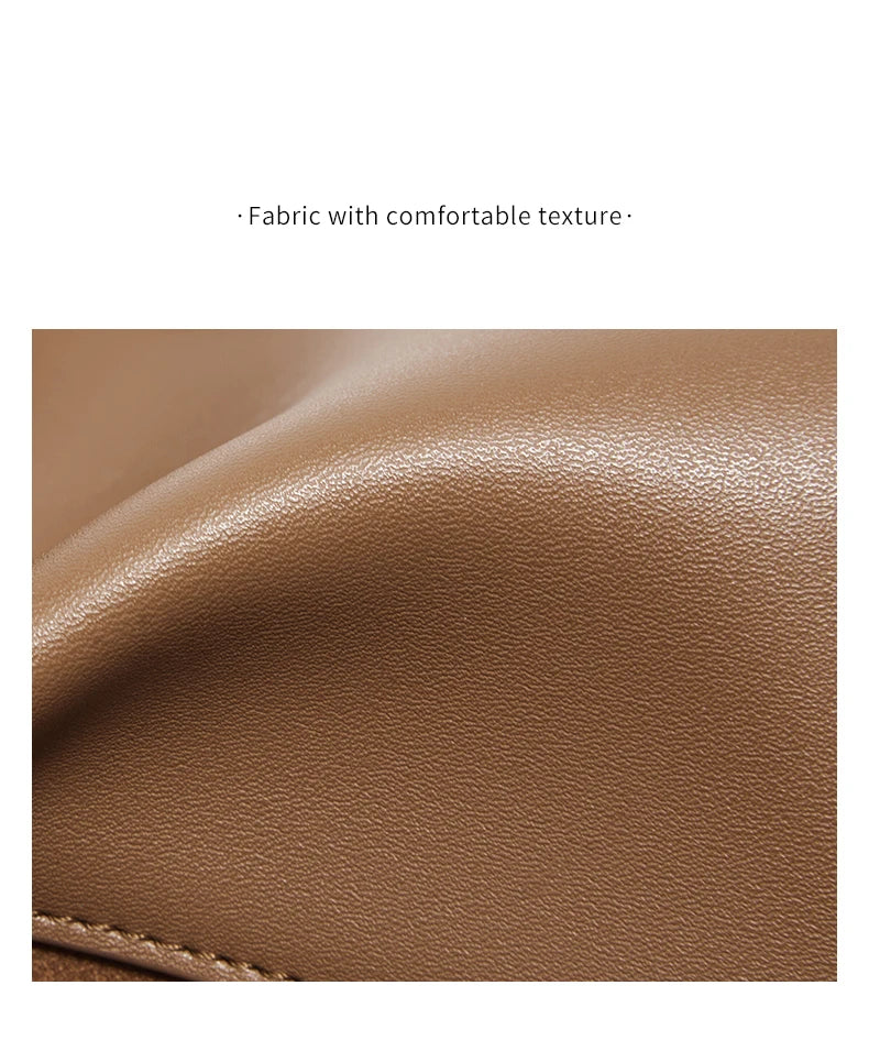 Damen Handtasche aus PU-Leder im Retro-Stil mit großer Kapazität