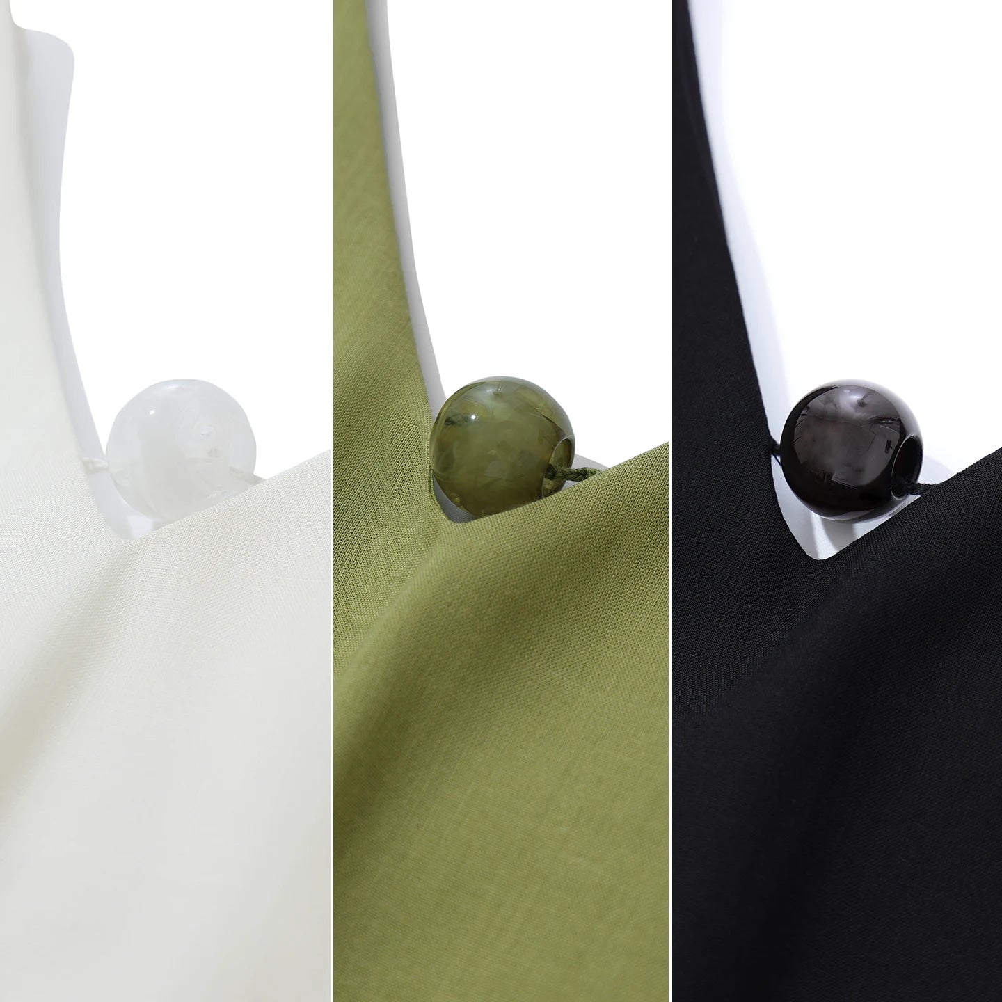 Elegantes Damenkleid Mit Perlendetails Und V-Ausschnitt