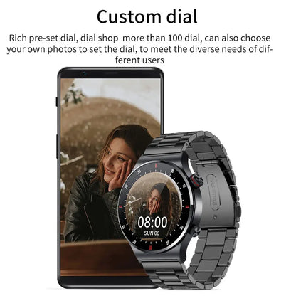 Männer Smart Uhr mit Bluetooth Anruf und wasserdichtem Sport Armband