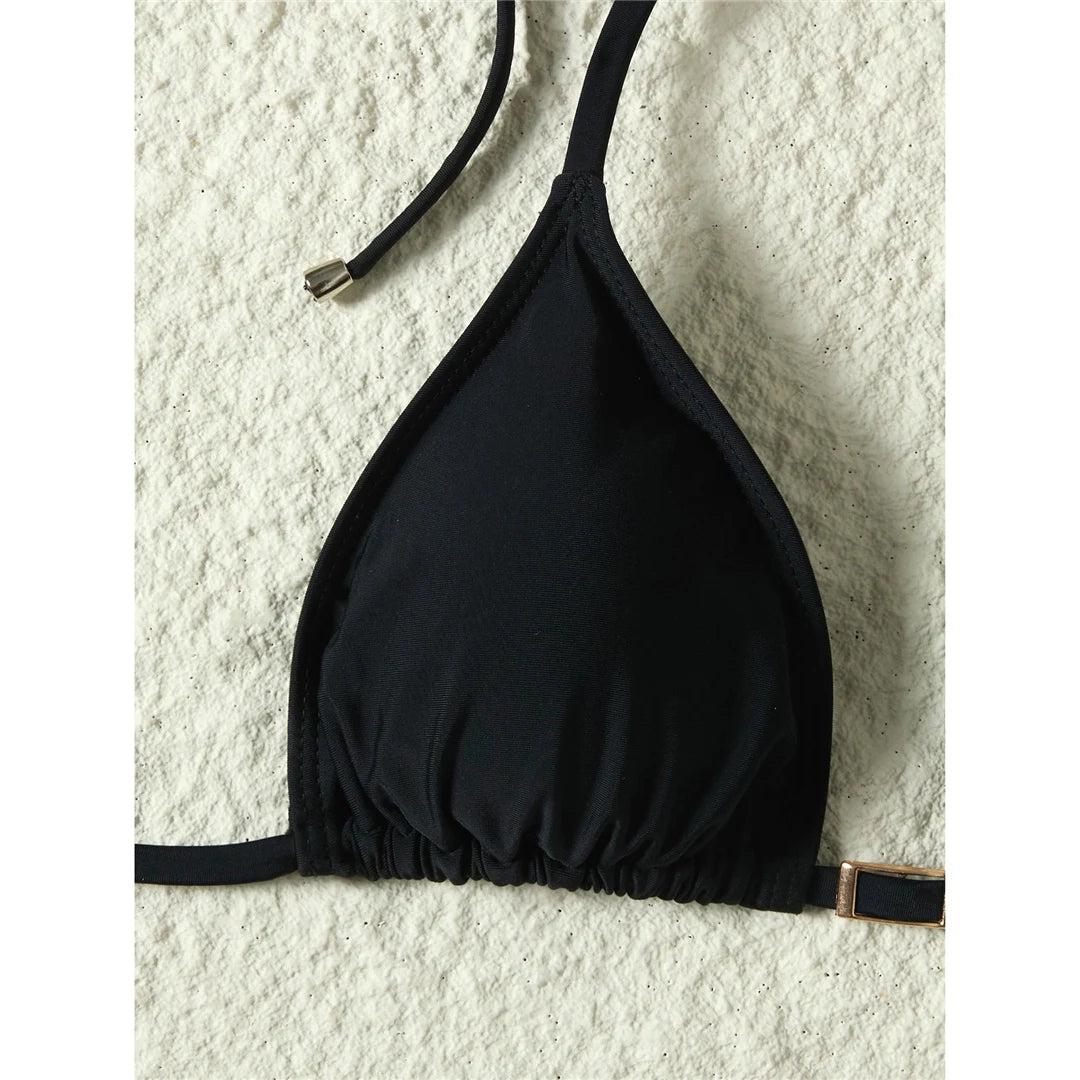 Damen-Badeanzug V-Ausschnitt Netzstrick rückenfrei Monokini Weste