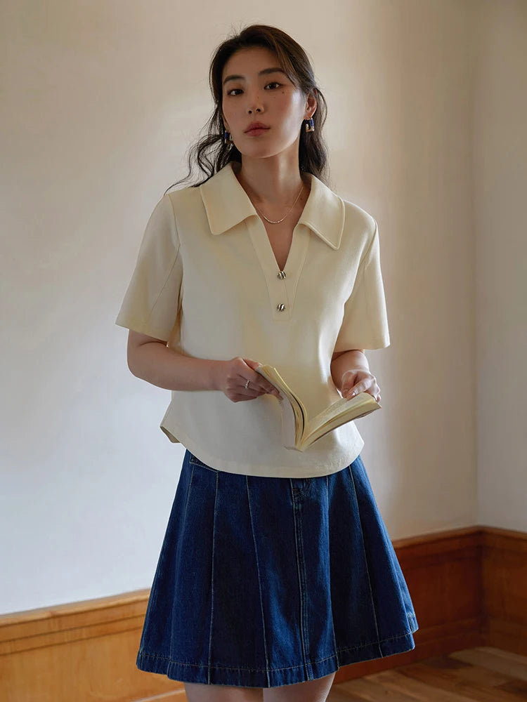 Lässiges Plus-Size-Set aus lockerem Shirt und Shorts für den Sommer – ideal als bequeme Freizeitkleidung im Y2K-Stil.