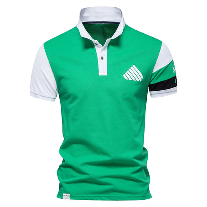 Herren Polo Shirt aus Baumwolle im lässigen Stil für den Sommer