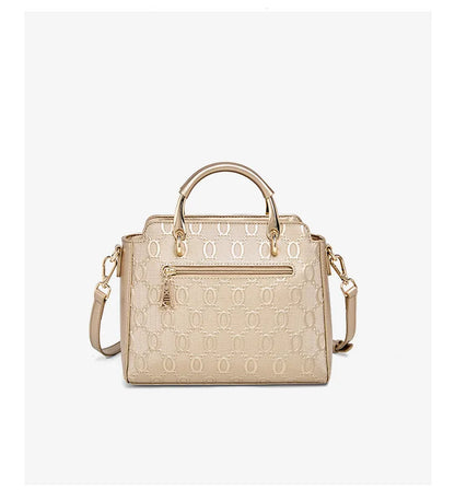 Damen Schultertasche Aus Rindsleder Mit Elegantem Design