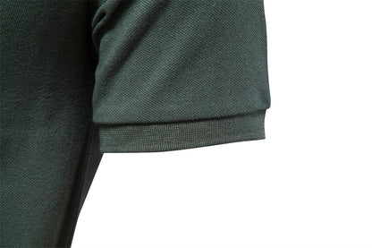 Herren Poloshirt aus 100 Prozent Baumwolle mit lässigem Stehkragen für den Sommer